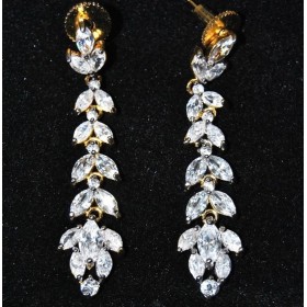 Diamond Cascade Earrings